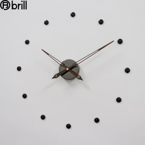 

creative america wall clock sticker diy modern spain large clocks home decor living room decoration reloj mural horloge 50