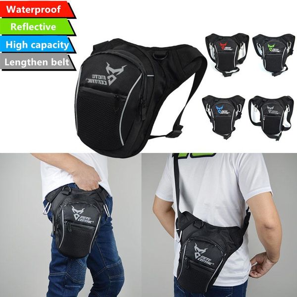 

motorcycle bike bag black hip bum fanny pack waterproof outdoor casual waist fashion drop leg bags