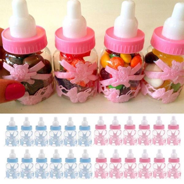 

gift wrap 2pcs candy box bottle baby girls boys shower baptism christening birthday