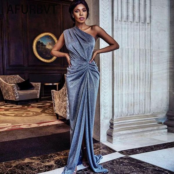 

casual dresses women one shoulder elegant sleeveless maxi dress solid color slim formal shirring evening party tight office lady, Black;gray