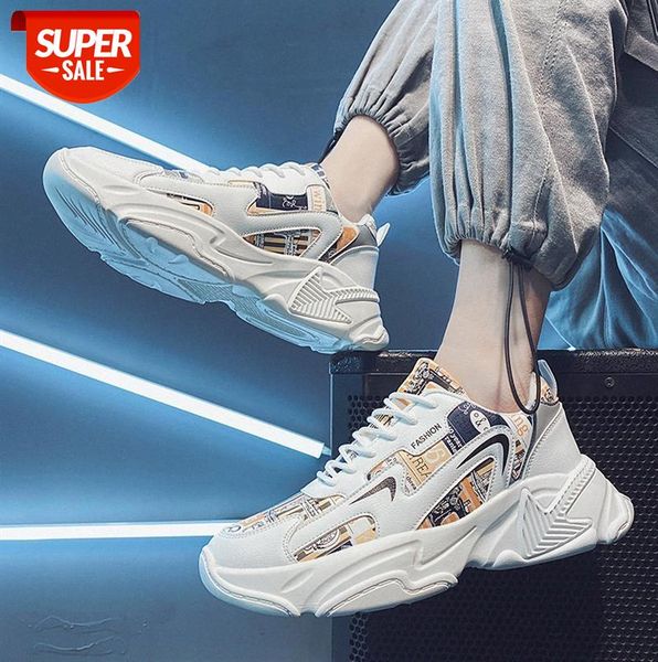 

shoes men's trend ins fire daddy net celebrity casual running sneakers men #6k0a