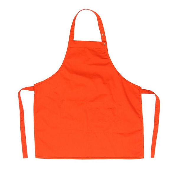 

aprons adjustable cafe shop apron kitchen painting pocket solid color household cooking chef waiter bbq cleaning hairdresser