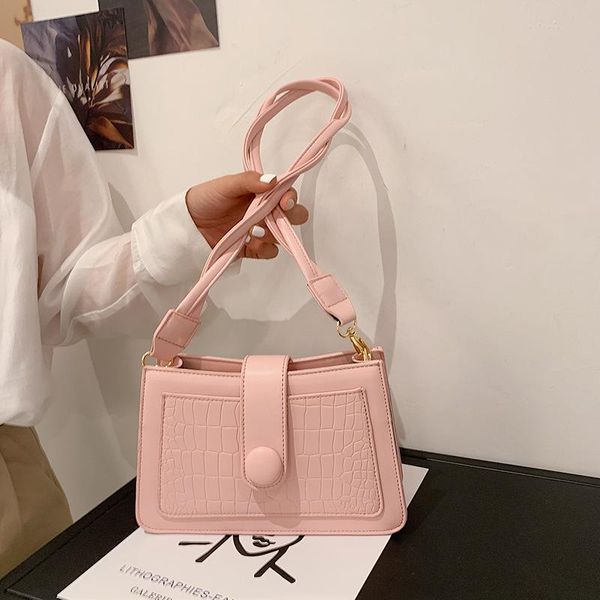 

cross body fashion womens handbags this women's 2021 light crossbody design small number of shoulder underarm bag summer purses