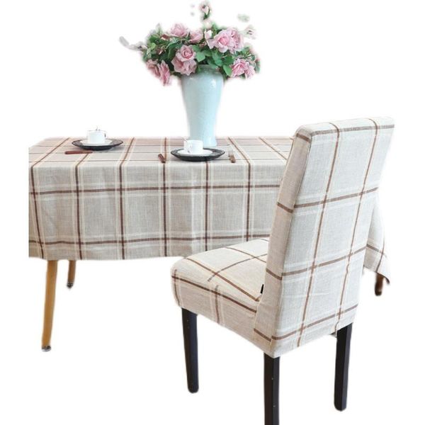 

chair covers custom one-piece office linen summer household dining table and cover