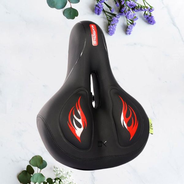 

bike saddles durable sponge silicone thick cycling saddle seat cover cushion pad