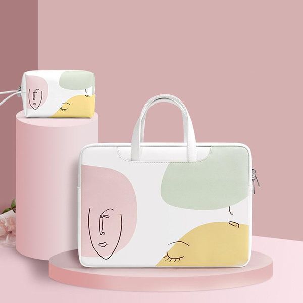 

briefcases fashion lapprotection bag travel notebook document organize handbag tablet phone data line storage pouch accessories supplie