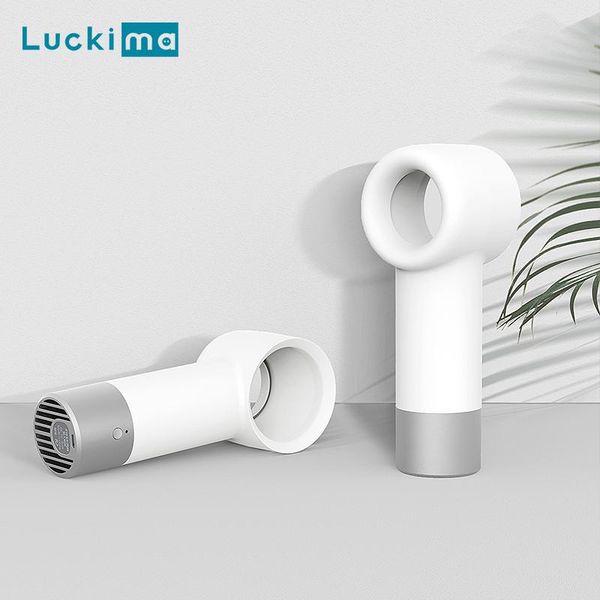 

electric fans mini portable handheld bladeless fan for travelling outdoor usb rechargeable battery operated air cooler creative cooling
