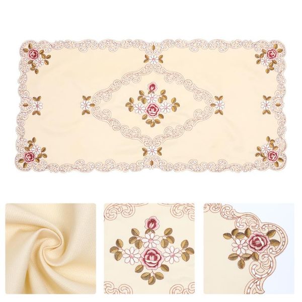 

table cloth 1pc european style embroider tablecloth cover protector for home