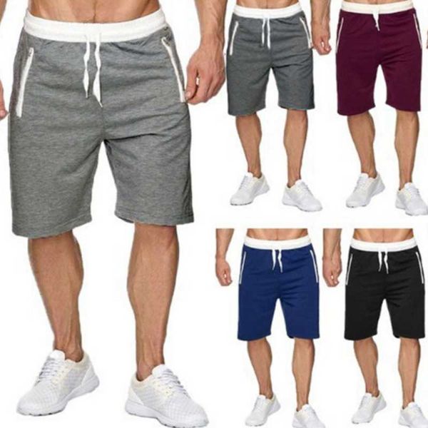 

summer casual shorts men striped men's sportswear short sweatpants jogger breathable trousers boardshorts man drop, White;black