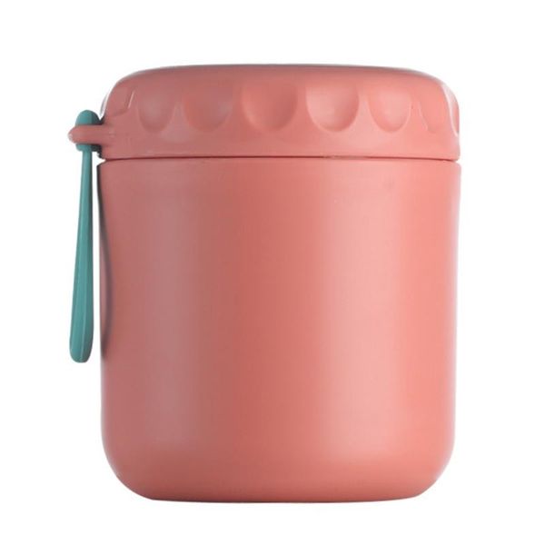 

storage bottles & jars travel portable office worker home insulated water cup oatmeal sealed stockpot breakfast student stainless steel mult