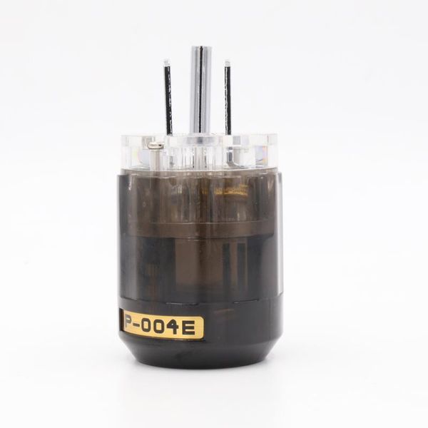 

smart power plugs 2pcs rhodium plated p-004 us male plug hifi connector