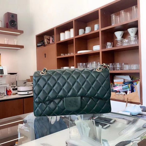 

designer bags handbag totes shoulder cross body women classic caviar square sheepskin chains bag 7 color 26cm