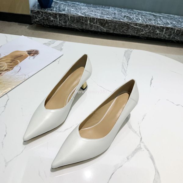 

dress shoes women's high heels in summer korean thick fashion trendy single shoes shallow mouth pointed, Black