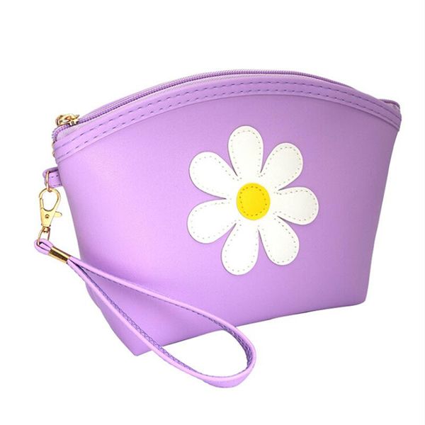 

makeup bag 3d priniting flower cosmetic bags travelling storage drop case & cases