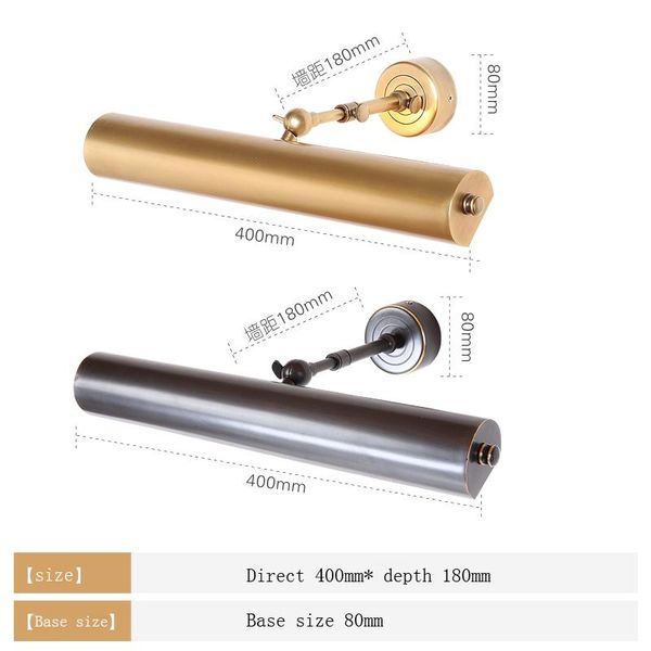 

mirror cabinet lamp mural bathroom led study simple waterproof cosmetic wall light dresser sconce lighting