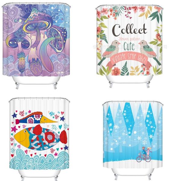 

shower curtains beautiful pattern curtain designer bathroom set waterproof