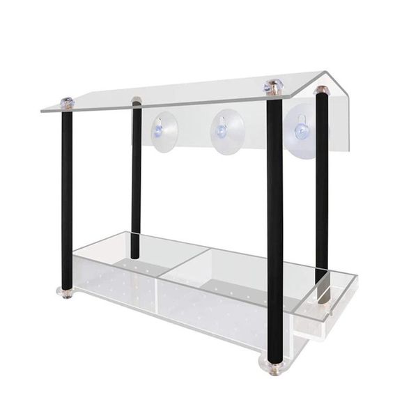 

other bird supplies acrylic anti-squirrel transparent window feeder with shelter detachable sliding seed tray for outdoor