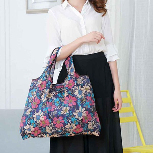 

storage bags visual touch foldable eco-friendly reusable shopping women party big size bag cloth grocery ripshandbags
