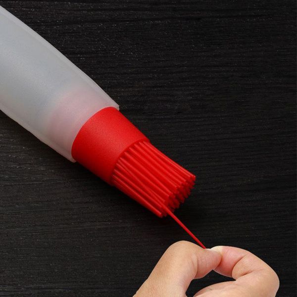 

tools & accessories bbq/pastry basting brushes with oil bottle heat resistant brush soy sauce dispenser for barbecue kitchen utensils fbs889
