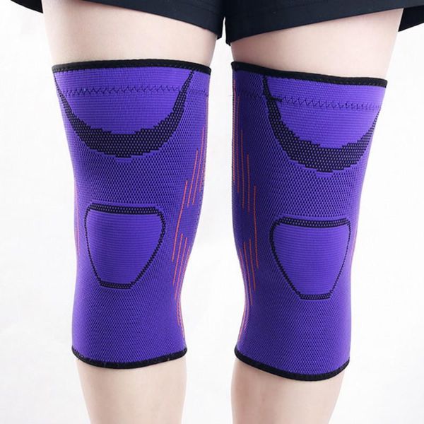

knee pads compression breathable elastic pain relief recovery support brace for running basketball fitness elbow &, Black;gray
