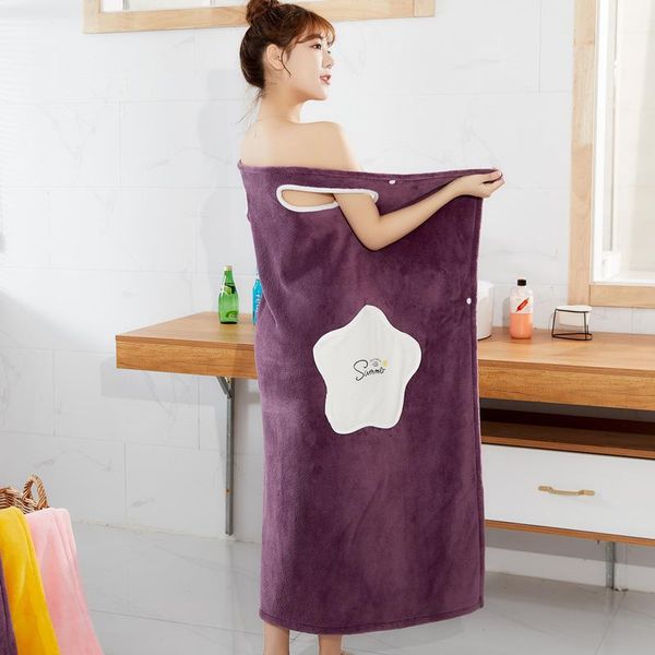 

towel simplicity household wearable bathrobes for women superfine fiber bath towels autumn el home bathroom gifts bathrobe