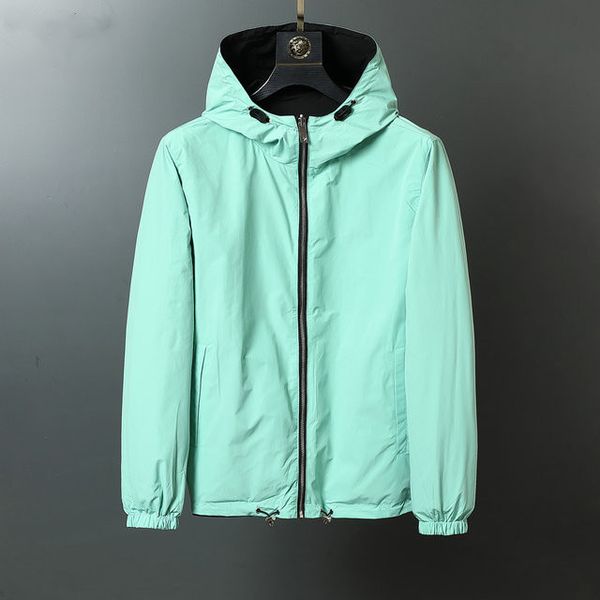 

2021 mens jacket hooded spring autumn style for men women windbreaker coat long sleeves fashion jackets with zippers letters, Black;brown