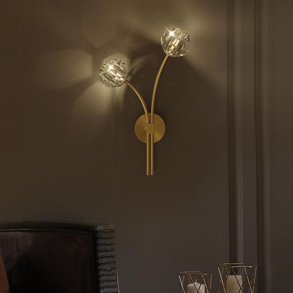 

nordic led wood wall lights lamp mirror light home deco lustre living room