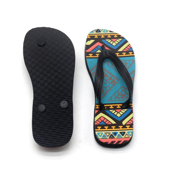 Sublimationsrohlinge Hausschuhe Gummi mit flachem Boden Heimtextilien Flip-Flops Männer Frauen Drinnen Badeschuhe Mode Geschenke ZYY888