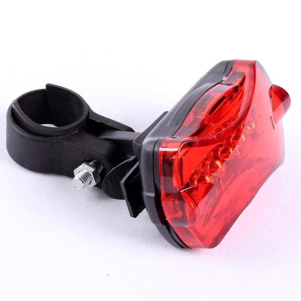 

bike lights 5 led bicycle rear safety taillight torch light lamp drop