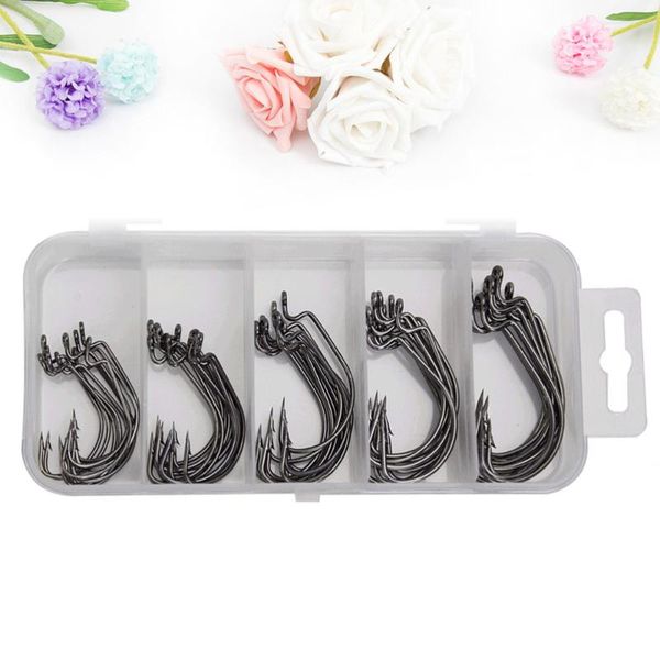 

fishing hooks 1 set creative crank fish hook practical outdoor supplies (2#, 3/0#)