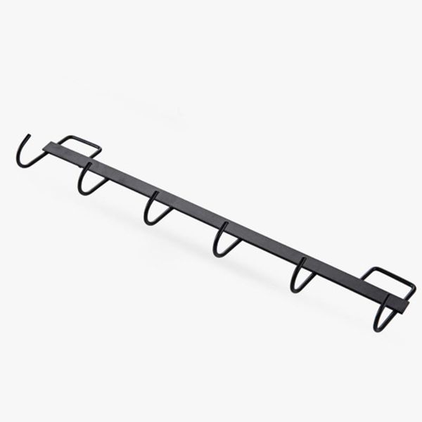 

hooks & rails no drilling coat 6 bedroom organizer heavy duty adhesive spoon metal bathroom towels kitchen holder wall hanger