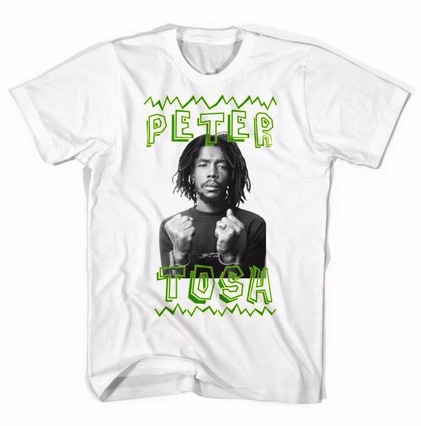 

Peter Tosh T Shirt Reggae Jamaica Unisex All Sizes Colours, White;black