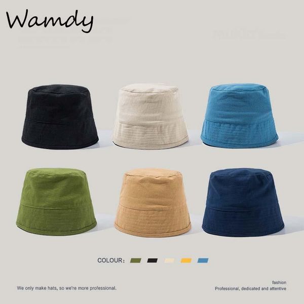 

wide brim hats fashion deep panama hip hop cap female bucket harajuku hat fishing outdoor for fisherman women gifts, Blue;gray
