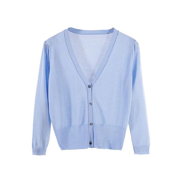 

women's knits & tees spring summer thin woman sweater long sleeve knit cardigan korean clothes sweaters oversized, White