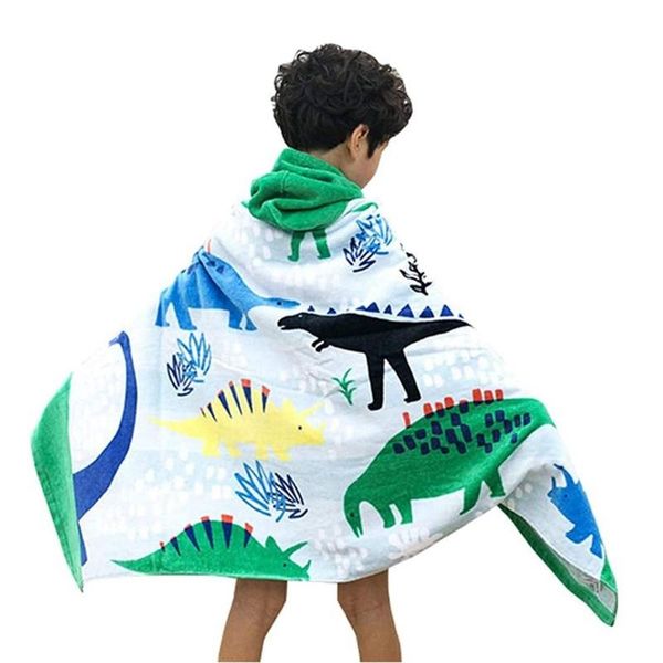 

towel children hooded kids swim beach bath cotton children's robe b03e