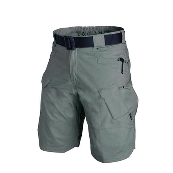 Летние мужчины спортивные пляжные шорты мужские городские военные грузы хлопок открытый камуфляж короткие штаны большой размер