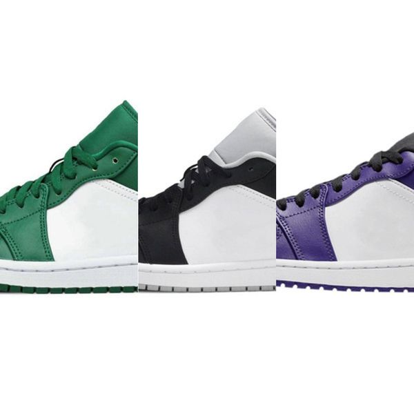

1s basketball shoes jumpman 1 pine green black men women sports sneakers galaxy court purple shattered backboard obsidian trainert5by7nbs