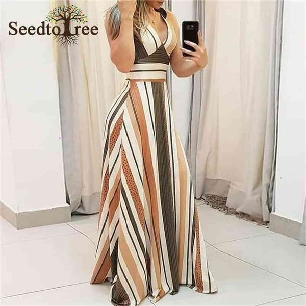 

striped colorblock plunge maxi dress 210623, Black;gray