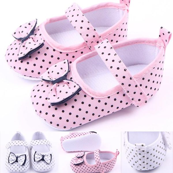 

spring baby shoes born girls first walkers princess bowknot sneakers