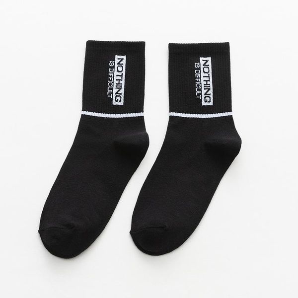 

men's socks compression mens fashion happy sock short casual thin cotton, Black