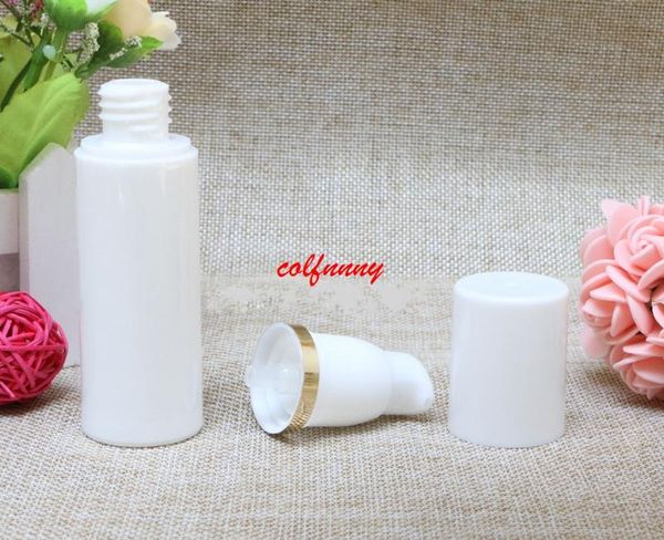 

storage bottles & jars 100pcs/lot 15ml 30ml 50ml travel refillable as cosmetic airless plastic treatment pump lotion containers f050205
