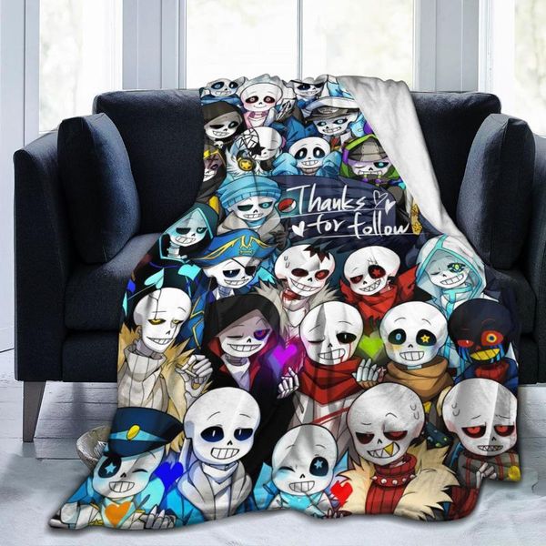

blankets ultra soft sofa blanket cover cartoon bedding flannel plied bedroom decor for children and adults 64 woven