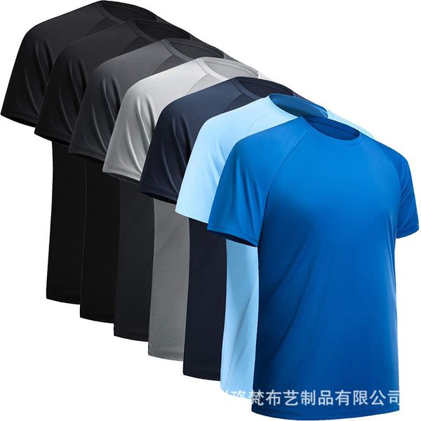 

sports quick drying outdoor round neck t-shirt large short sleeve men's loose running fitne