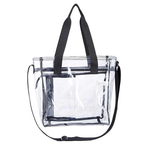 

messenger bags messenger bagswomen's leisure jelly large capacity single shoulder slant span pvc bag wind transparent schoolbag
