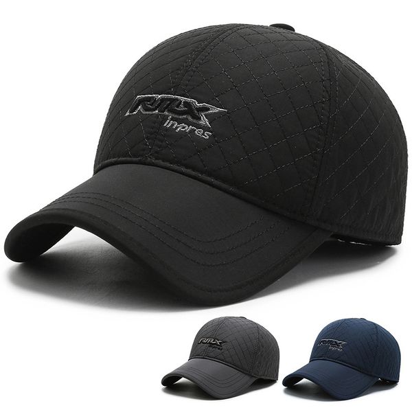 

duck tongue cap for men, Blue;gray