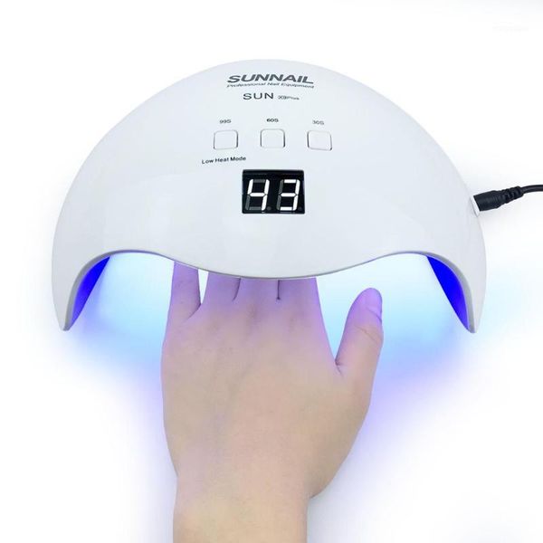 

nail dryer uv led lamp for all gels 36 leds polish cure machine with auto sensor manicure tools1