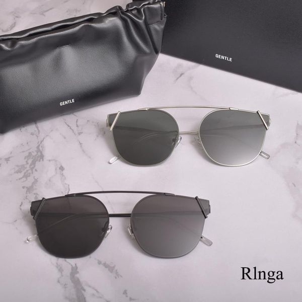 

fashion sunglasses frames 2021 gm women men pilot shape gentle rlnga sun glasses polarized uv400, Black