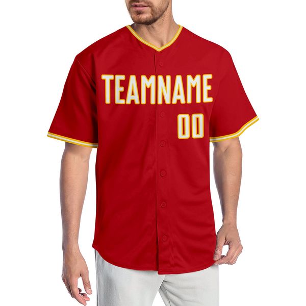 

custom red white-gold-000125401 authentic baseball jersey, Blue;black