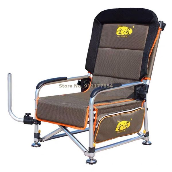 

camp furniture fishing chair folding multifunctional recliner raft european-style wild fish