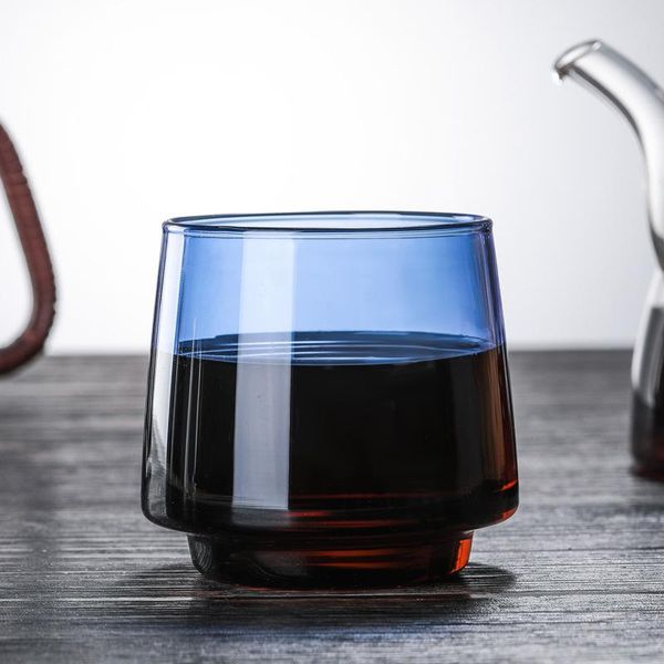 

mugs colorful coffee mug high borosilicate glass cup tea juice milk water durable caneca tazas heat resistant tumbler